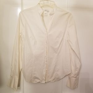 Coldwater Creek size Large button down, bell sleev